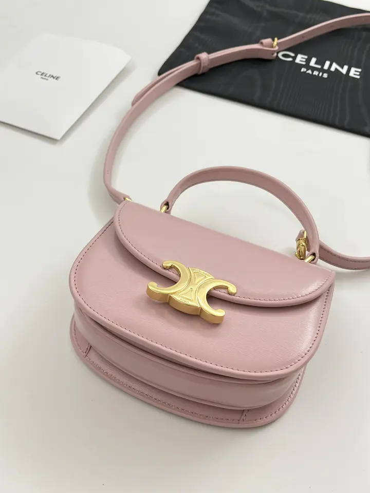 Celine Besace Cpea Mini Bag – Pink - LuxuryEva