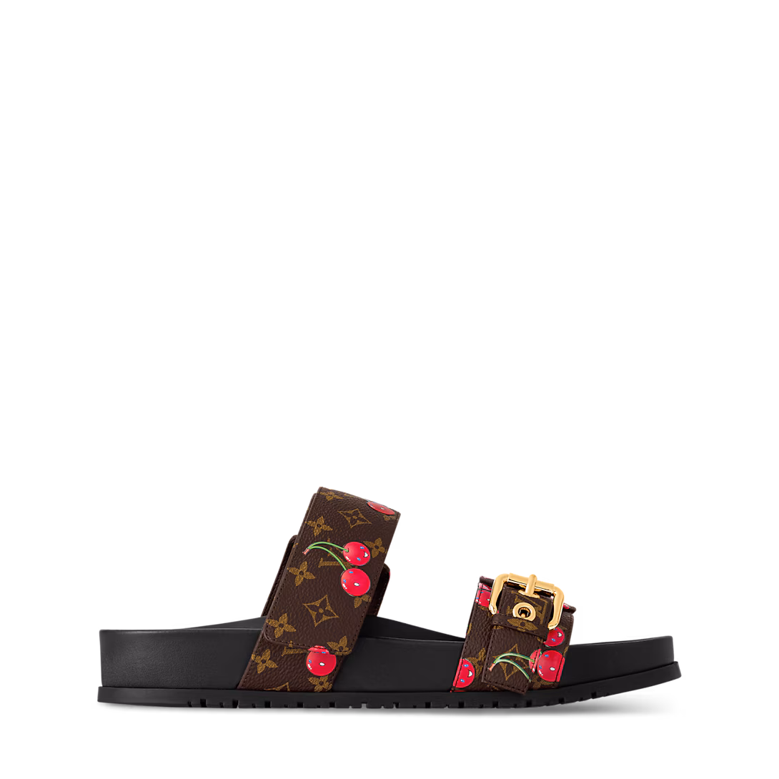 LV x TM Bom Dia Flat Comfort Mule 1AHLZU - LuxuryEva