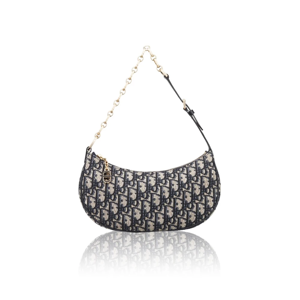 DIOR CD Lounge Half Moon Shoulder Bag - LuxuryEva