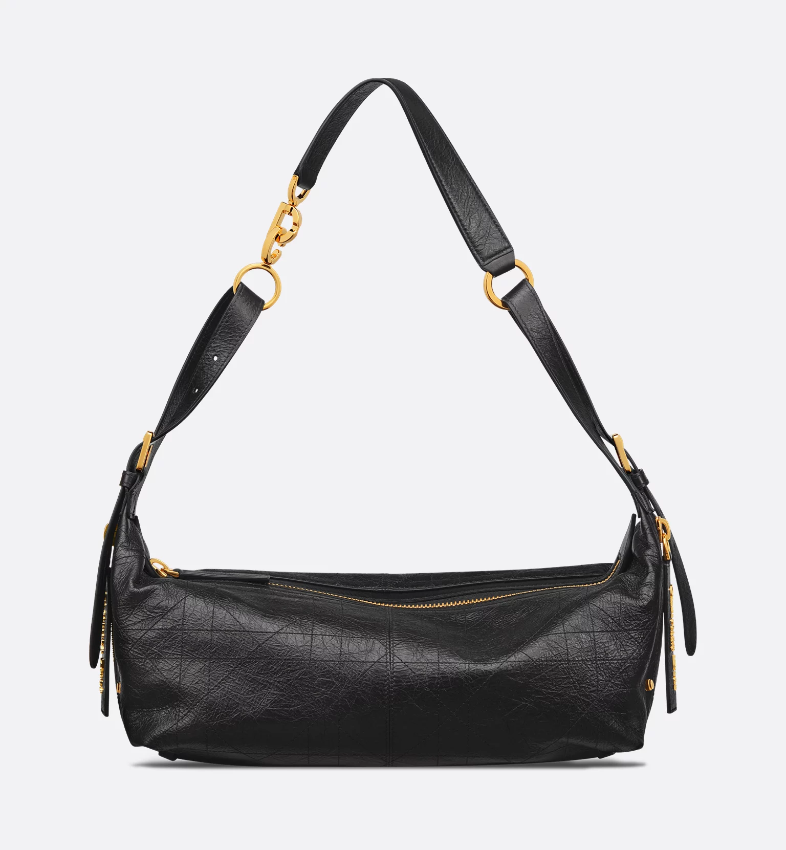 Dior Medium D-Journey Bag in Crinkled Calfskin - LuxuryEva