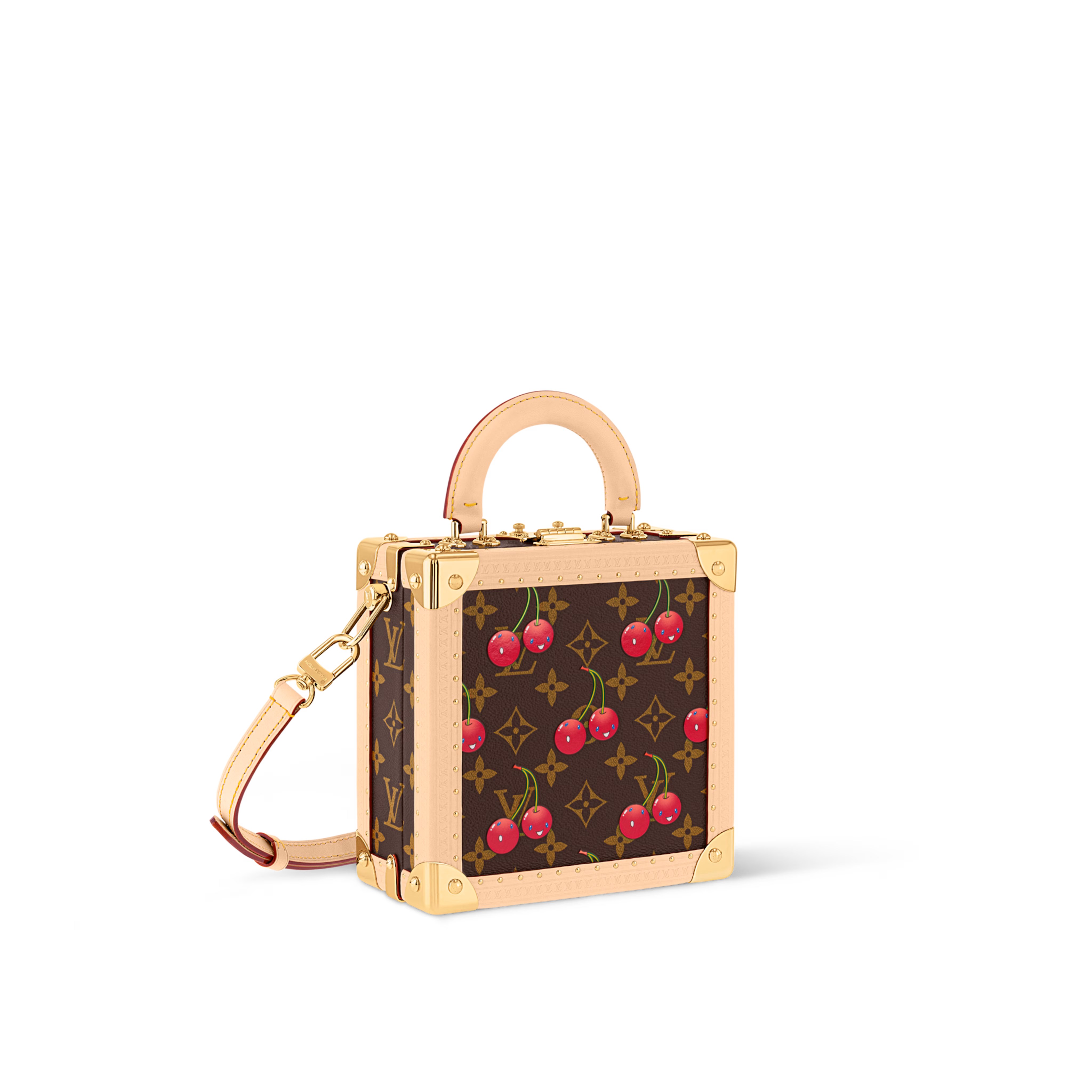 LV x TM Mini Square Trunk Cherry M14040 - LuxuryEva