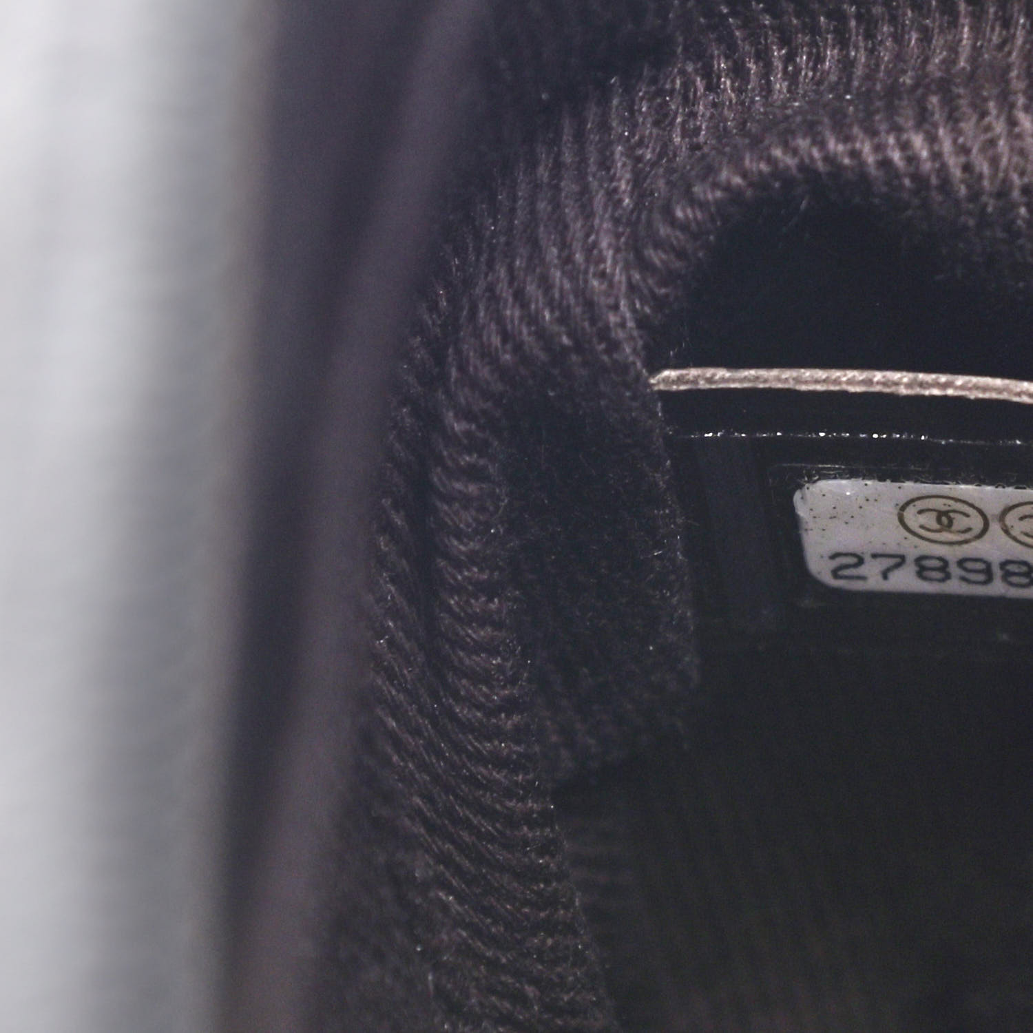 Caviar Chevron Quilted Small Coco Handle Flap Dark Grey - LuxuryEva