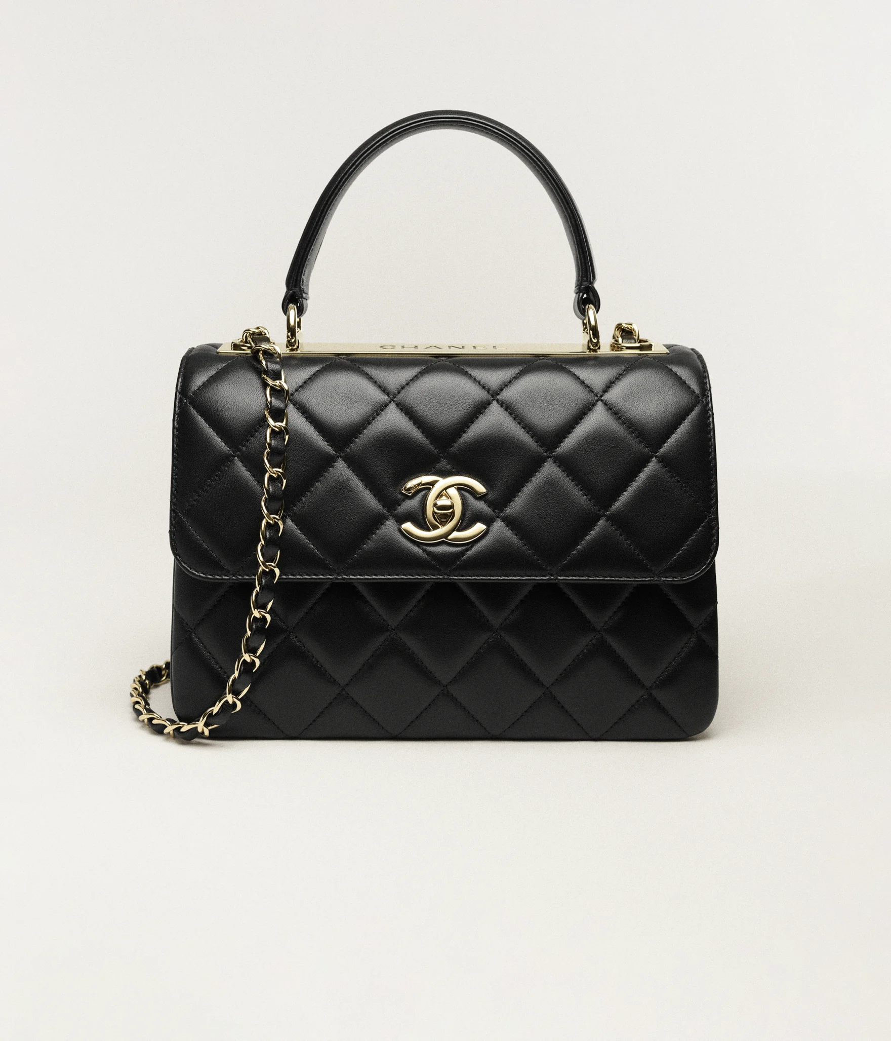 Chanel Trendy CC Flap Bag With Top Handle - LuxuryEva