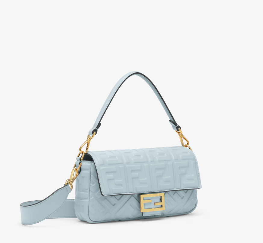 FENDI Baguette Light blue - LuxuryEva