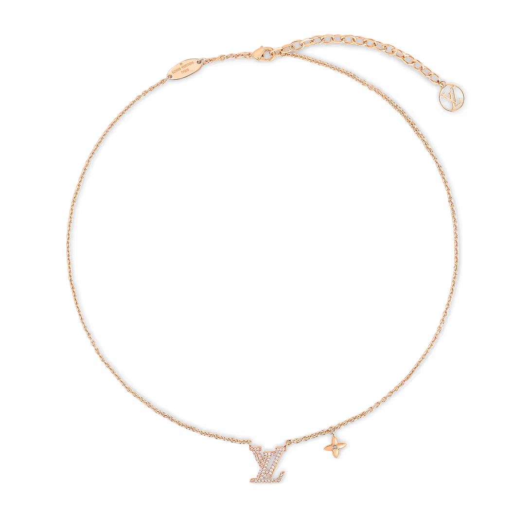 LV Iconic Blush Necklace M00985 - LuxuryEva