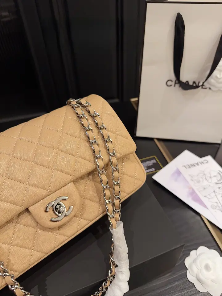 Chanel Classic Flap Bag-Caramel - LuxuryEva