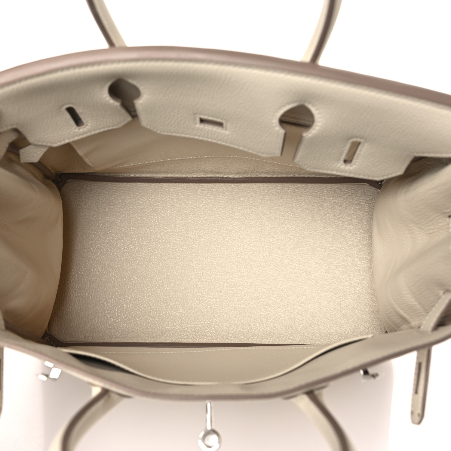 Togo Birkin 30 Craie（Silver Lock） - LuxuryEva