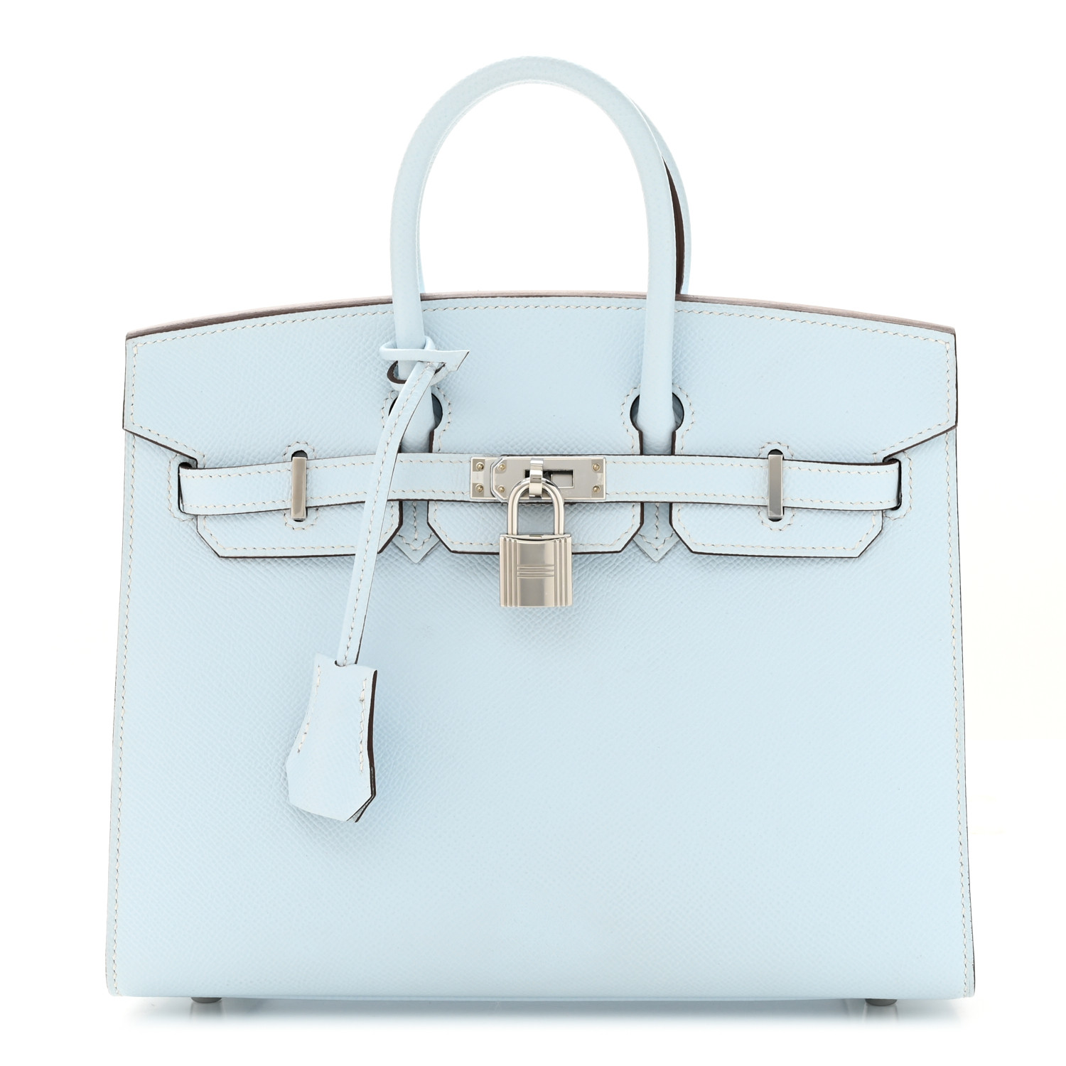 Epsom Birkin Sellier 25 Bleu Brume - LuxuryEva