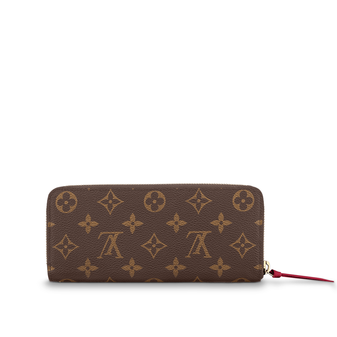 Louis Vuitton Monogram Canvas Clemence Wallet M60742 Fuchsia - LuxuryEva