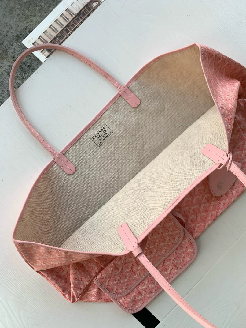 Goyard Saint Louis PM Bag Pink - LuxuryEva