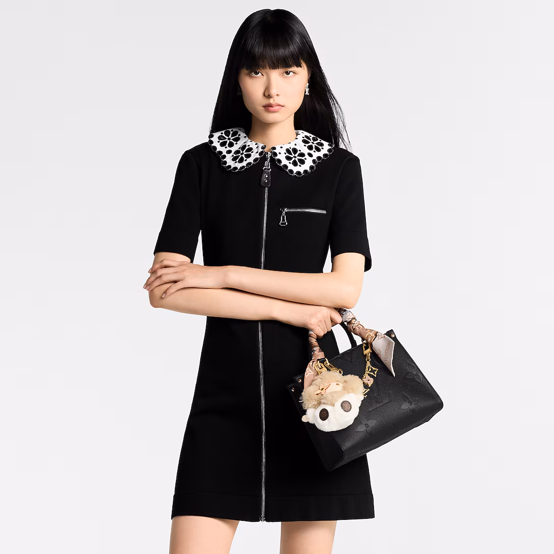 LV Fleur de Monogram Bag Charm Chain M01413 - LuxuryEva