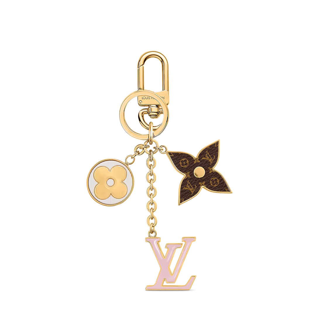 LV M01187 Spring Street Bag Charm and Key Holder - LuxuryEva