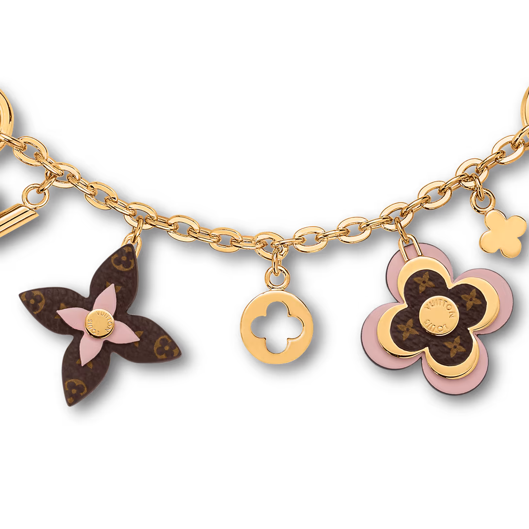 LV Blooming Flowers Chain Bag Charm M01414 - LuxuryEva