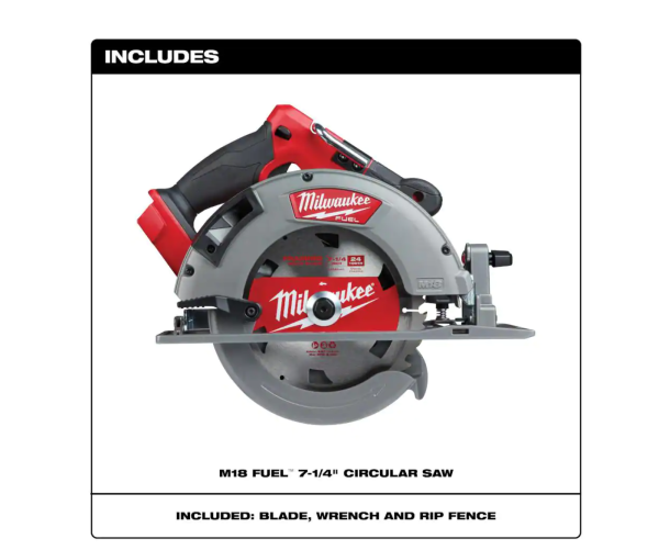 2732-20 M18 18V Lithium-Ion Brushless Cordless 7-1/4 in. Circular Saw (Tool-Only) - Dvvgowev