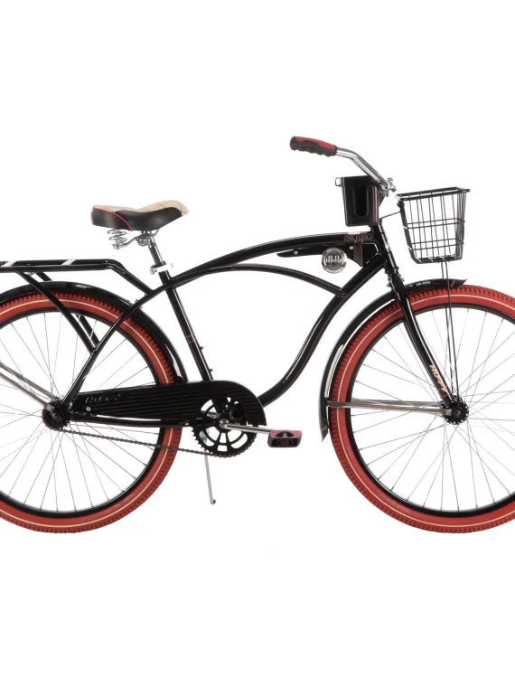Huffy 26 In. Nel Lusso Men’s Cruiser Bike, Black - Dvvgowev