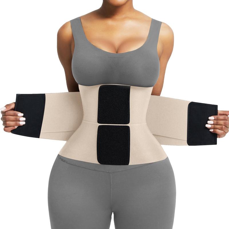 FeelinGirl Belt Waist Cincher Ab Belt Tummy Control Body Shaper with Triple Wrap WomenB Comfortable Fabrics Nylon Adjustable Multicolor Lady Festival Womenswear Lady  Comfort Fabrics Womenswear Fits Sexy Waist Trainer TikTokShopBlackFriday - Dvvgowev