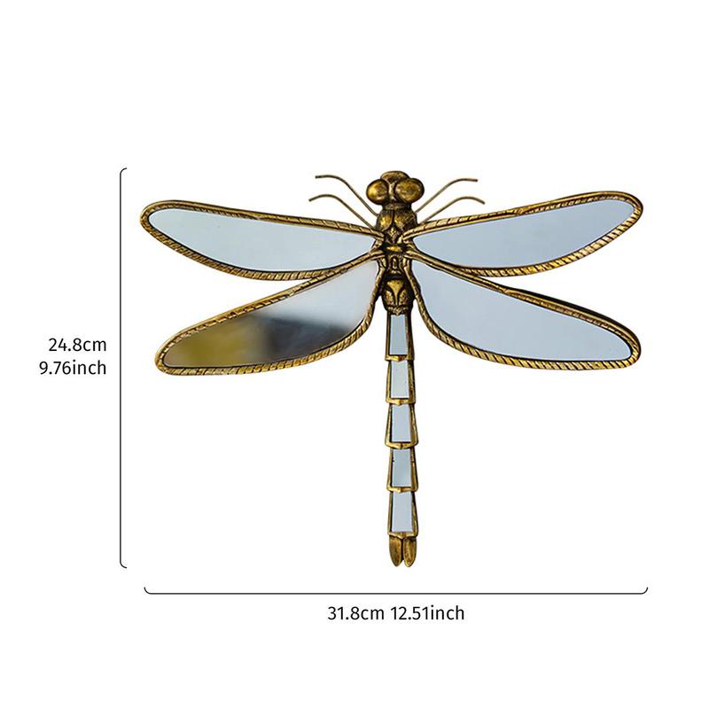Dragonfly Design Wall Mounted Decor, Creative Wall Decor, Home Decor for Living Room Bedroom, Wall Hanging Decor, Room Decor, Home Decor, Shelves - Dvvgowev