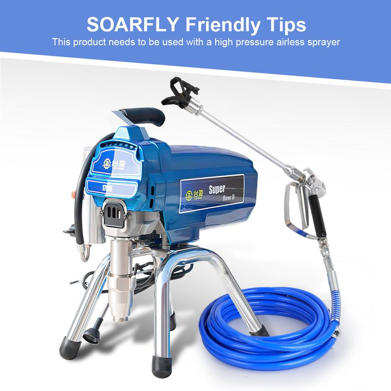 SOARFLY Tools Handheld Airless Paint Sprayer Kit | Universal Paint Spray Gun for Home & Construction | Ideal Gift for Men - Dvvgowev