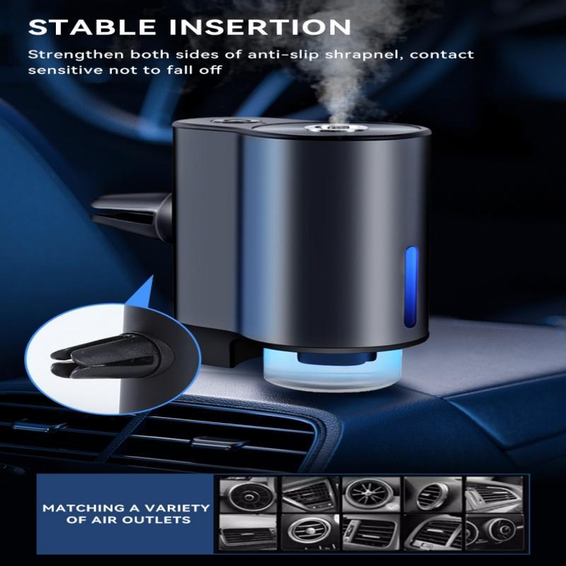 Smart Car Air Freshener, Car Air Freshener Diffuser with 3 Adjustable Modes, Car Aromatherapy Machine for Car Home Office Bedroom, Gift for Friend, Car Electrical Appliances - Dvvgowev