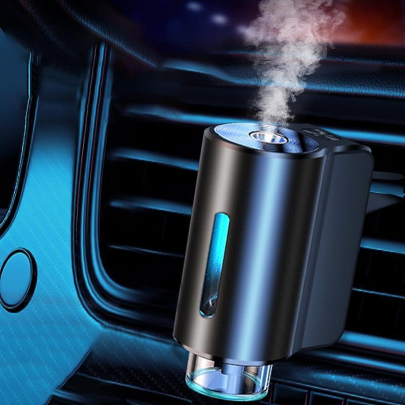 Smart Car Air Freshener, Car Air Freshener Diffuser with 3 Adjustable Modes, Car Aromatherapy Machine for Car Home Office Bedroom, Gift for Friend, Car Electrical Appliances - Dvvgowev