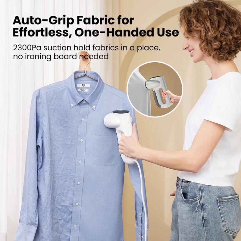 Neakasa Magic 1 Vacuum Steamer-Handheld Travel Home Garment Steamer for Clothes, 2300Pa Suction for Clothes Grips, Steamer Iron 2 In 1. - Dvvgowev