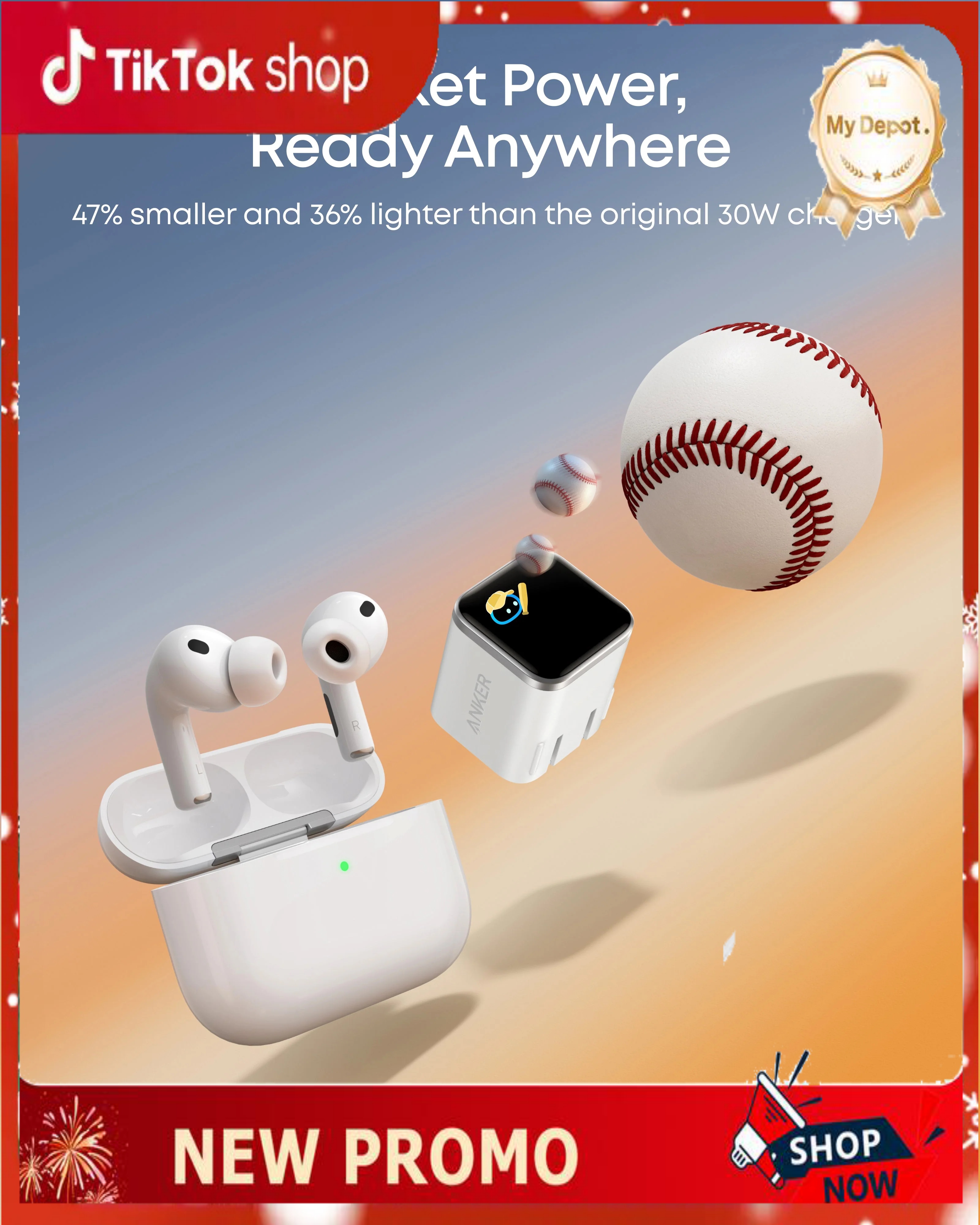 Anker Nano Charger (45W, Smart Display, 180° Foldable) - Dvvgowev