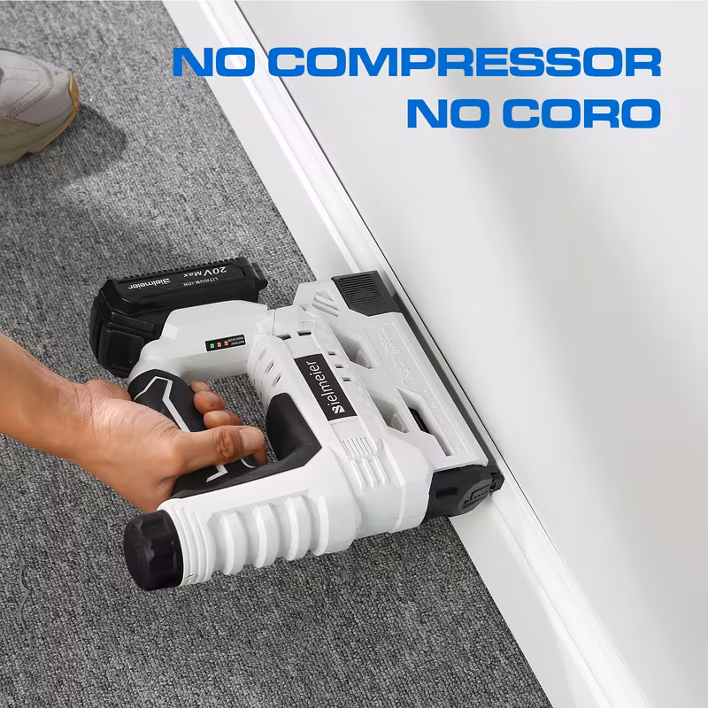 🔥 Bielmeier 20V Cordless 2-in-1 Stapler & Brad Nailer – Battery Powered Electric Nail & Staple Gun - Dvvgowev